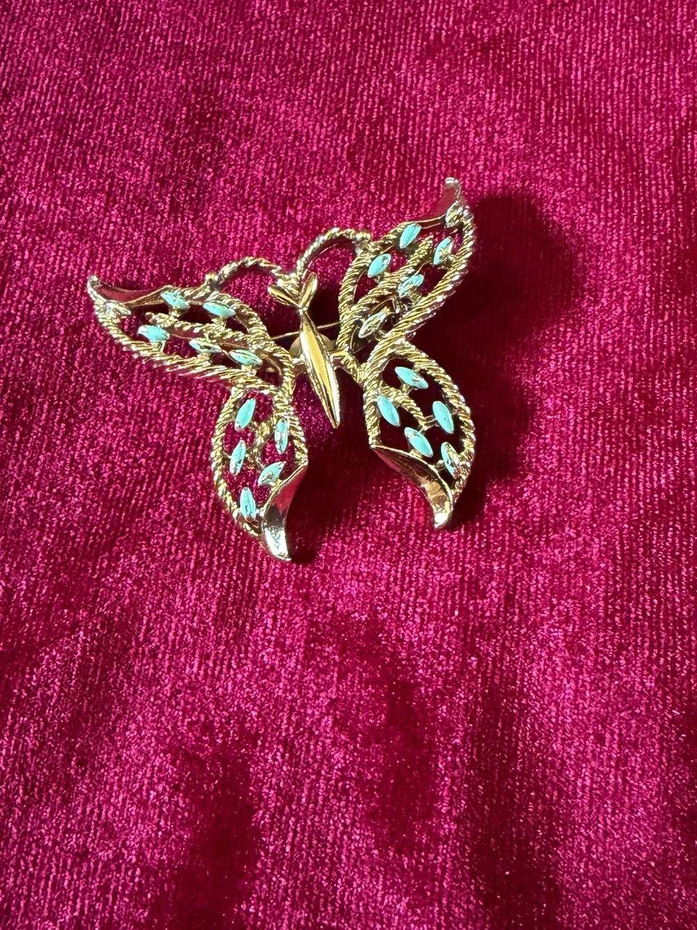 Vintage Gerry Butterfly Brooch